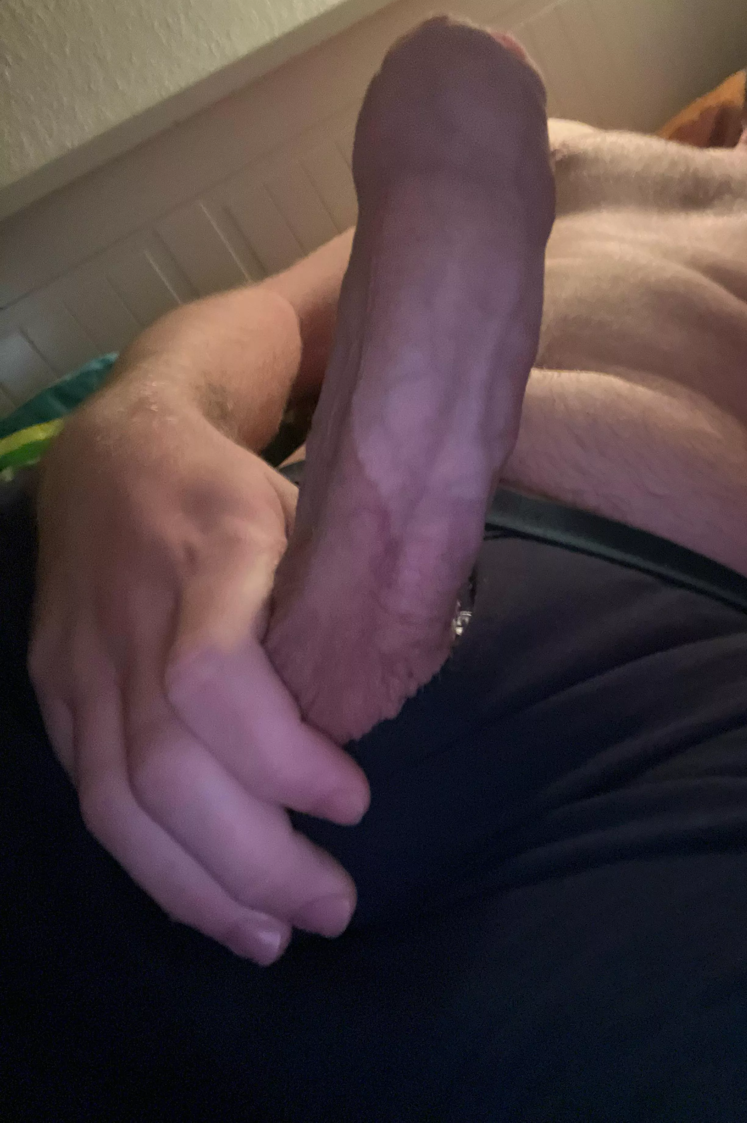 Roll it back with your mouth?