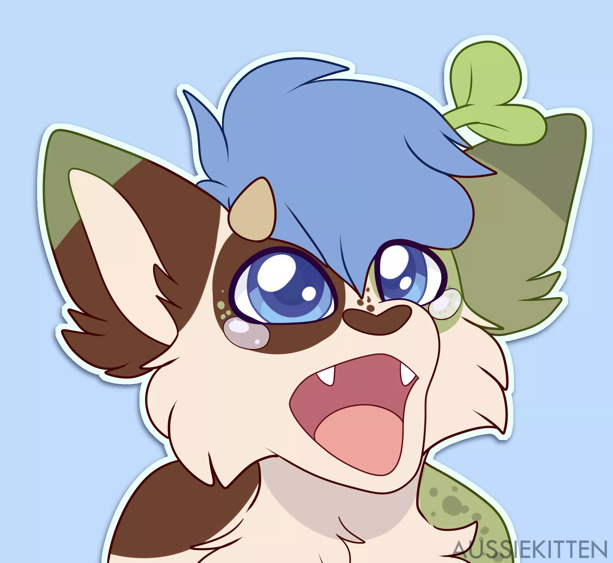 Sad Geo | [Art by me @aussie_kitten on Twitter]