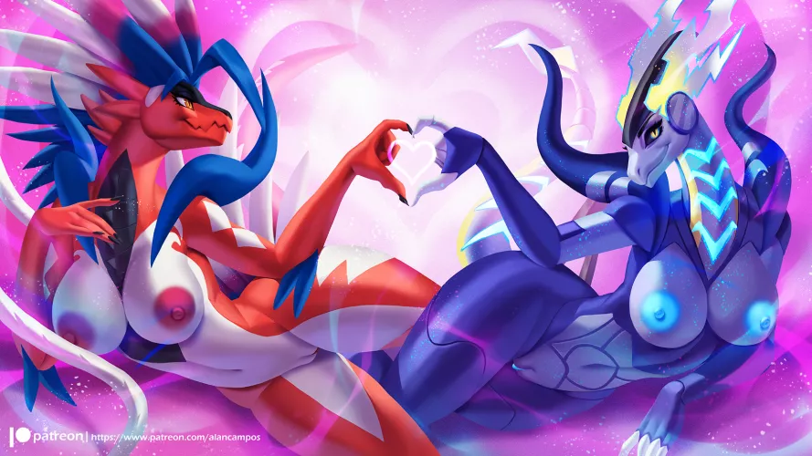 Scarlet & Violet (Koraidon & Miraidon) [FF] by Alanscampos