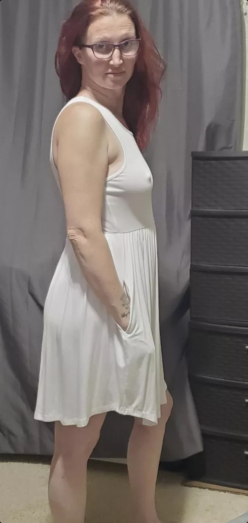 test fitting this dress