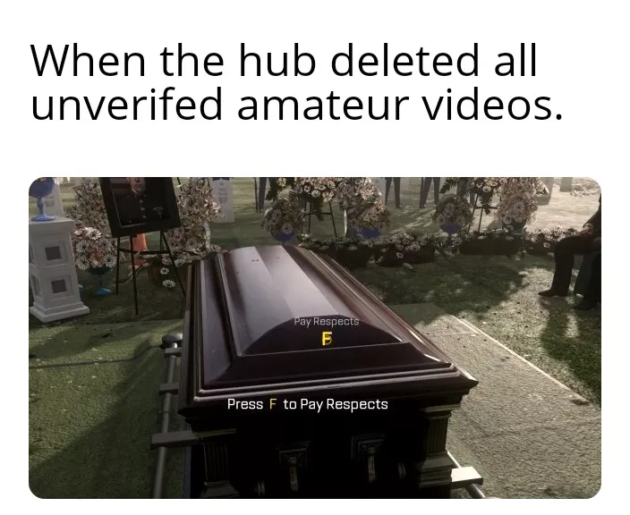 That was sad day for humanity.