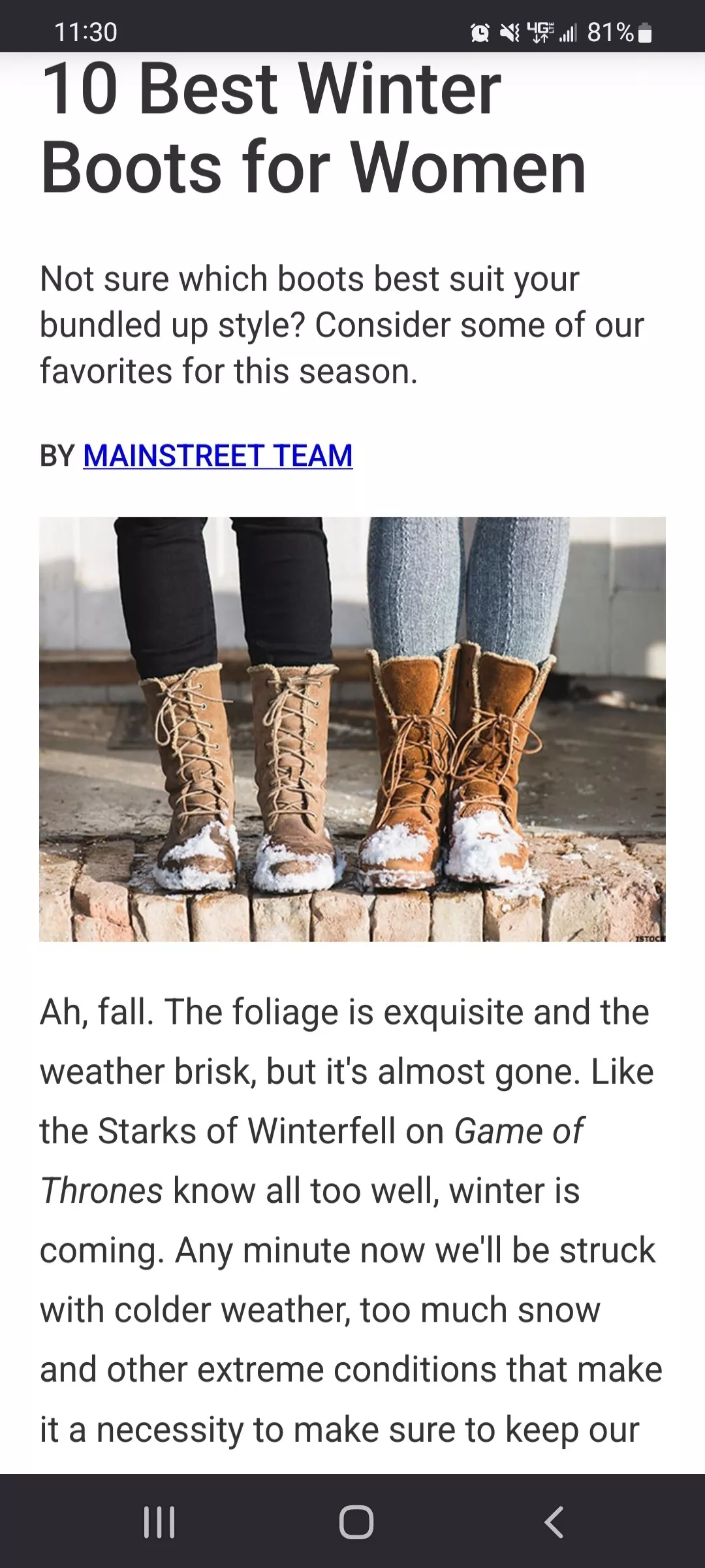The article doesn't say what these boots are. Can someone find them or similar?