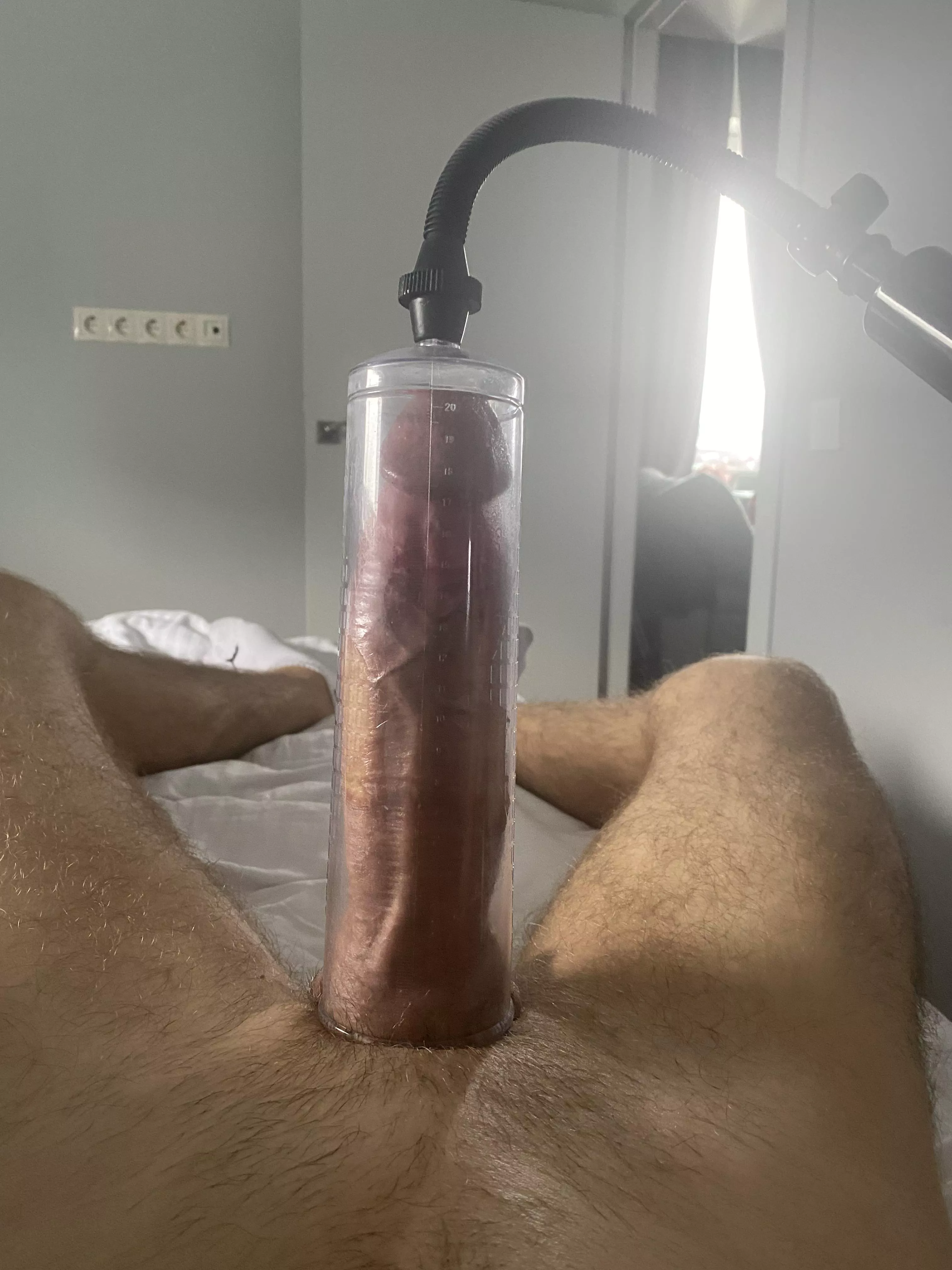 The biggest pump is too small for me! 😭😭😭