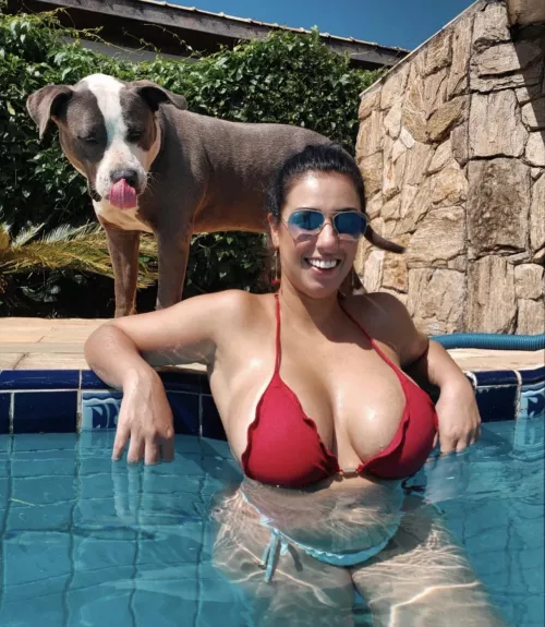 The doggy likes the view too