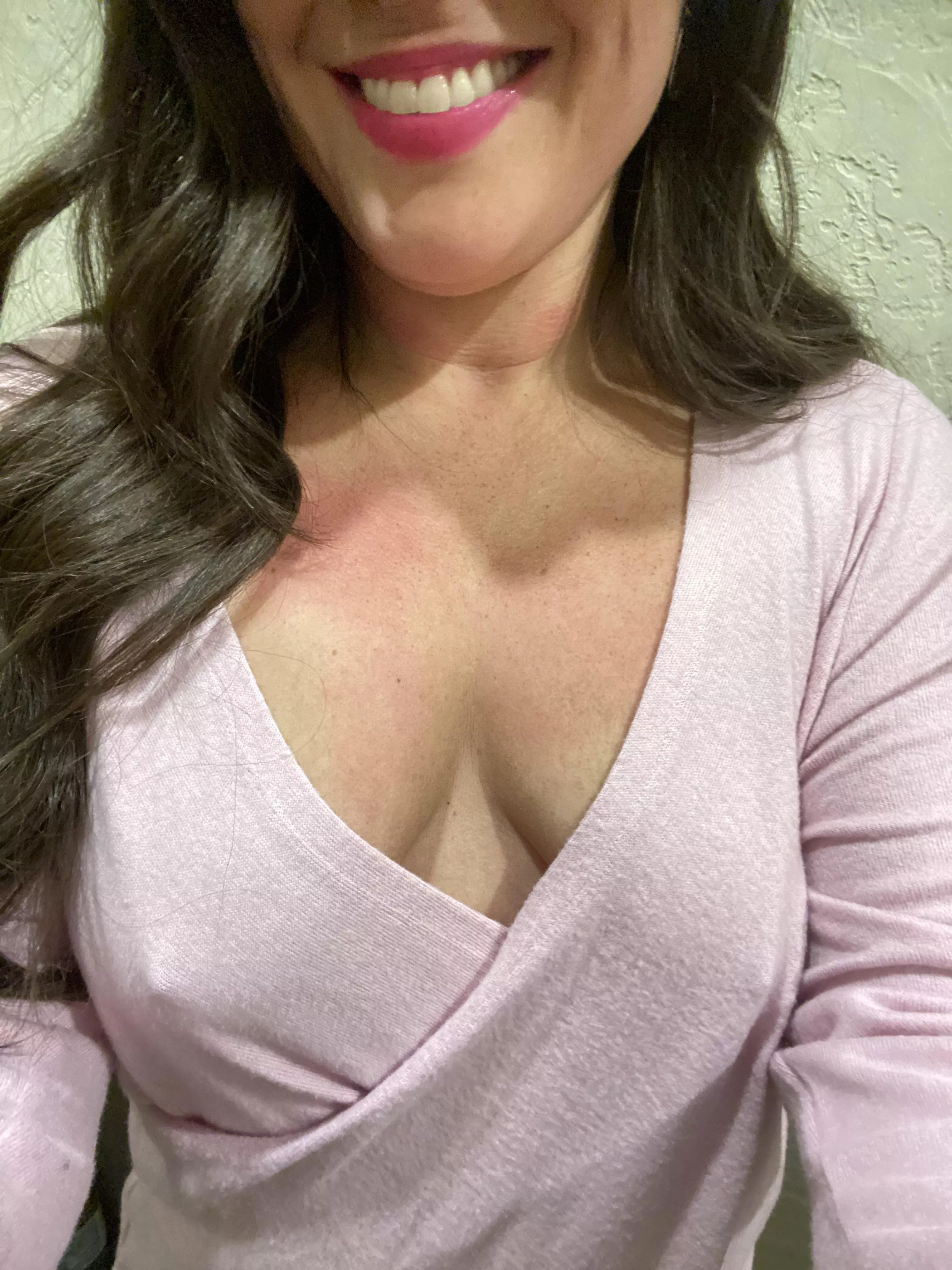 Think my friends noticed at dinner?