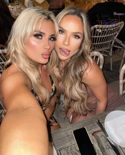 Tiffany Stratton and Maxxine Dupri