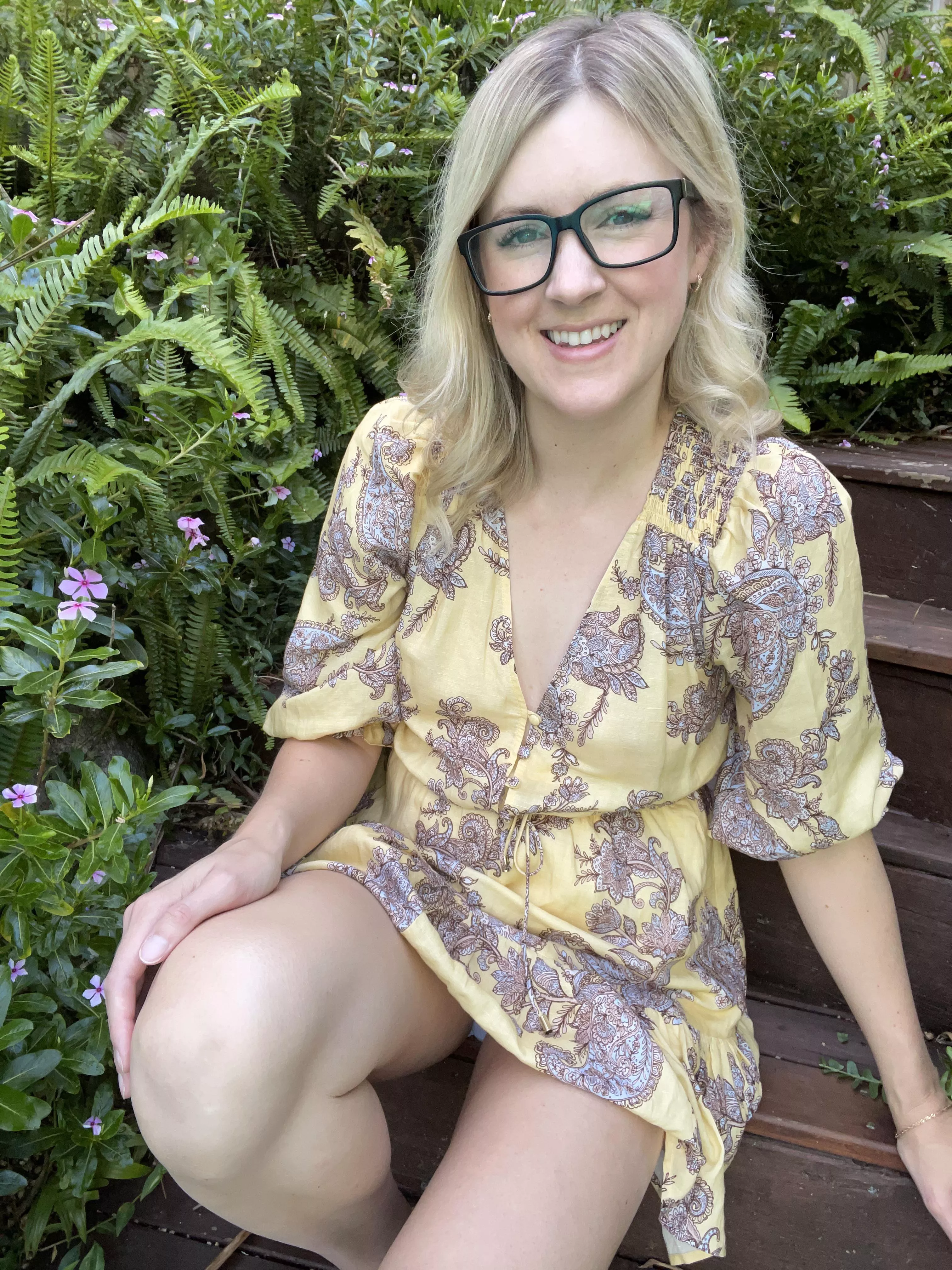 Watching the gardener do her work