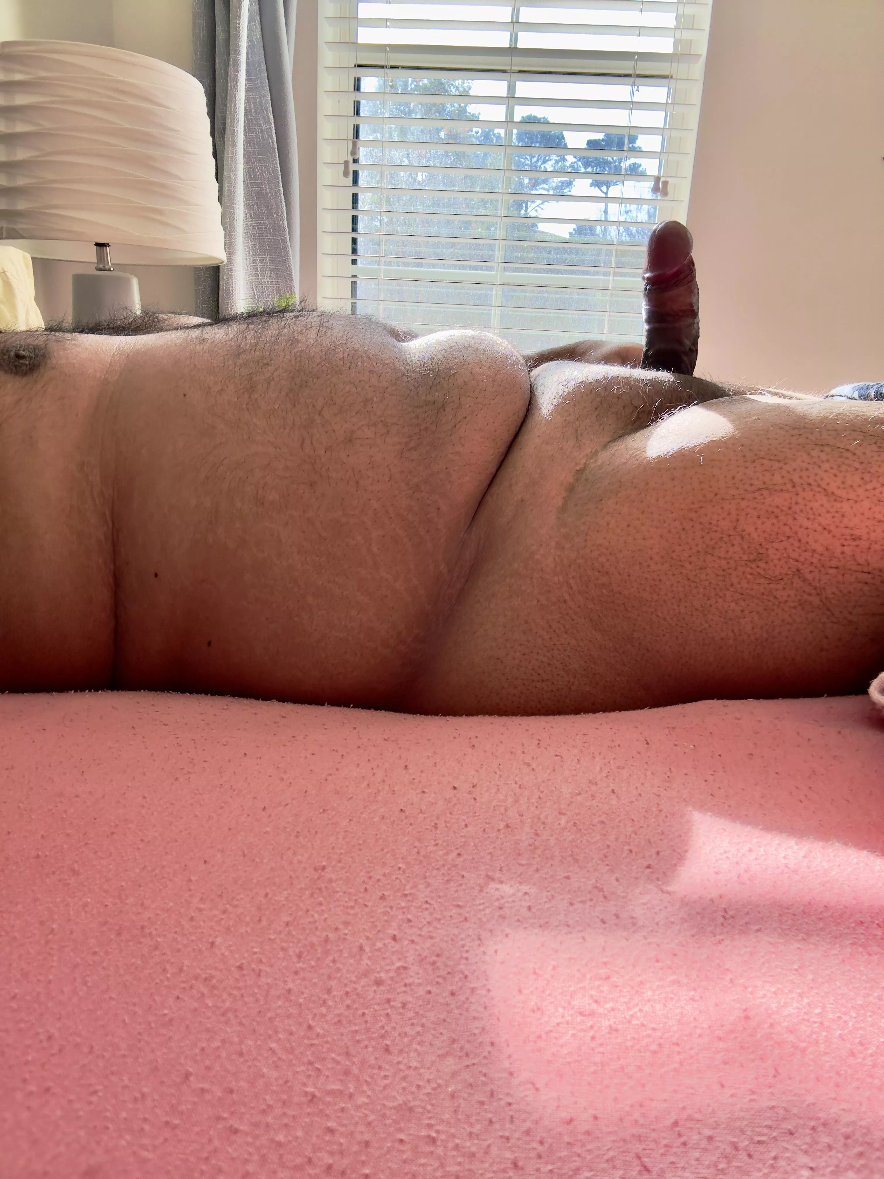 What would you do if you looked through and saw me stroking my cock?