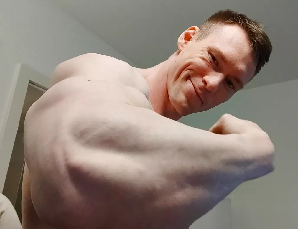 With a bit of a smirk...