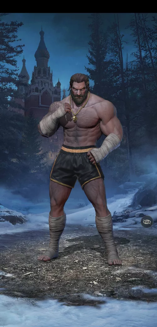 Wolf daddy from game called Nation of Darkness. Has a lot of beefy daddies 🥵