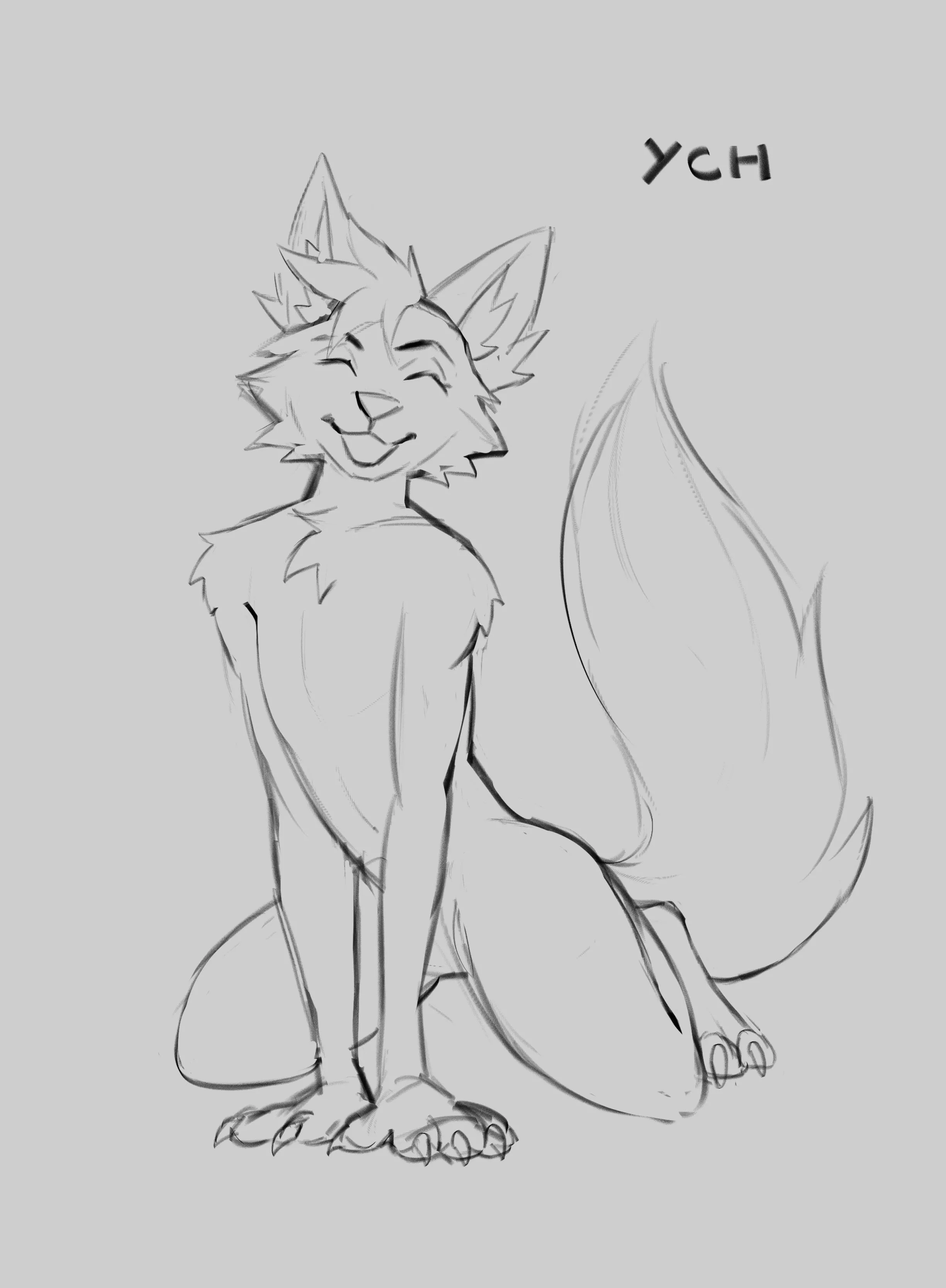 [YCH Commission open!] 150$ full body rendered! 🦊
