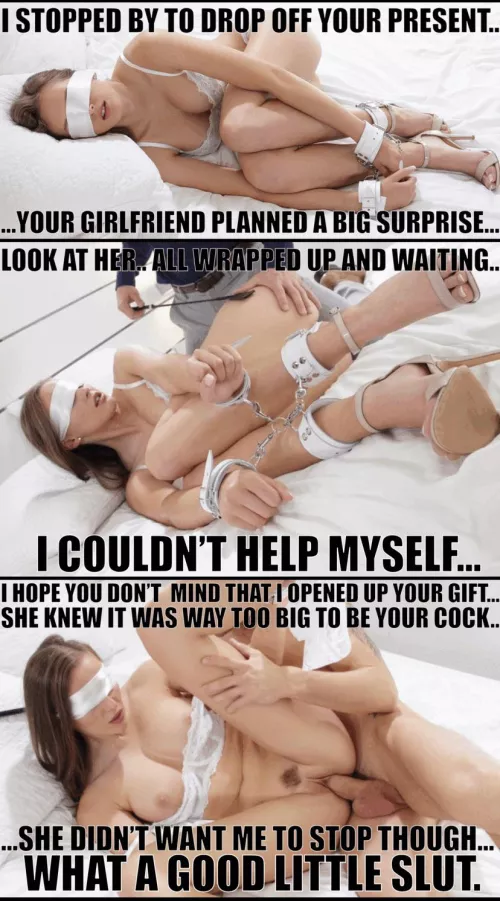 You’re okay with a used gift, right?…. 😈 Usually you get to pick your birthday meal… it’s gonna be a little different this year…