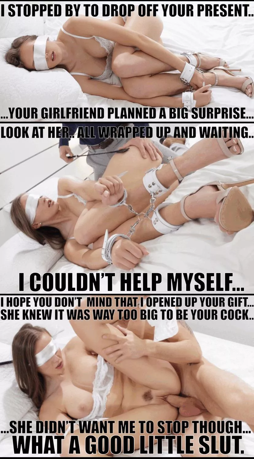 You’re okay with a used gift, right?…. 😈 Usually you get to pick your birthday meal… it’s gonna be a little different this year…