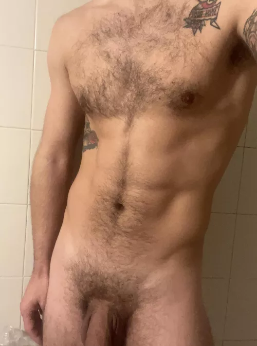 About to take a shower. Who’s coming?