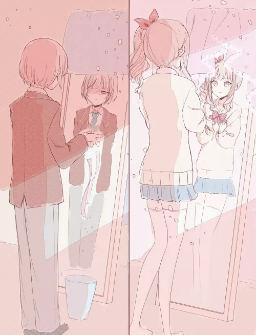 Before & After Calling A Boy Cute