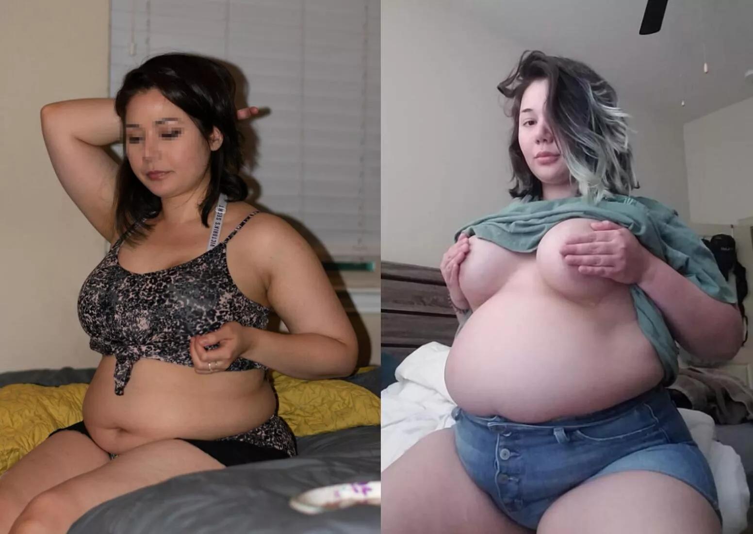 couple months of feedism vs a couple years