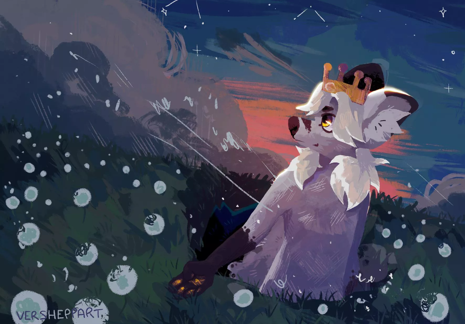 Dandelion fields (by versheppart)