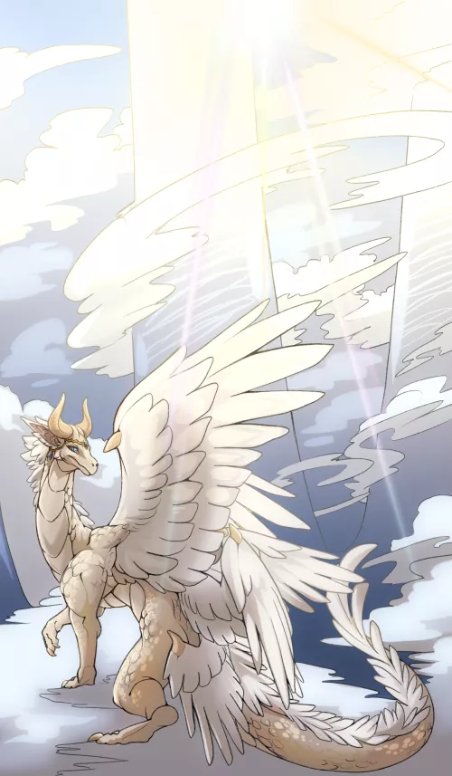 Divine (my art) (commission for TheOnlyRen on twitter) (commissions are open!)