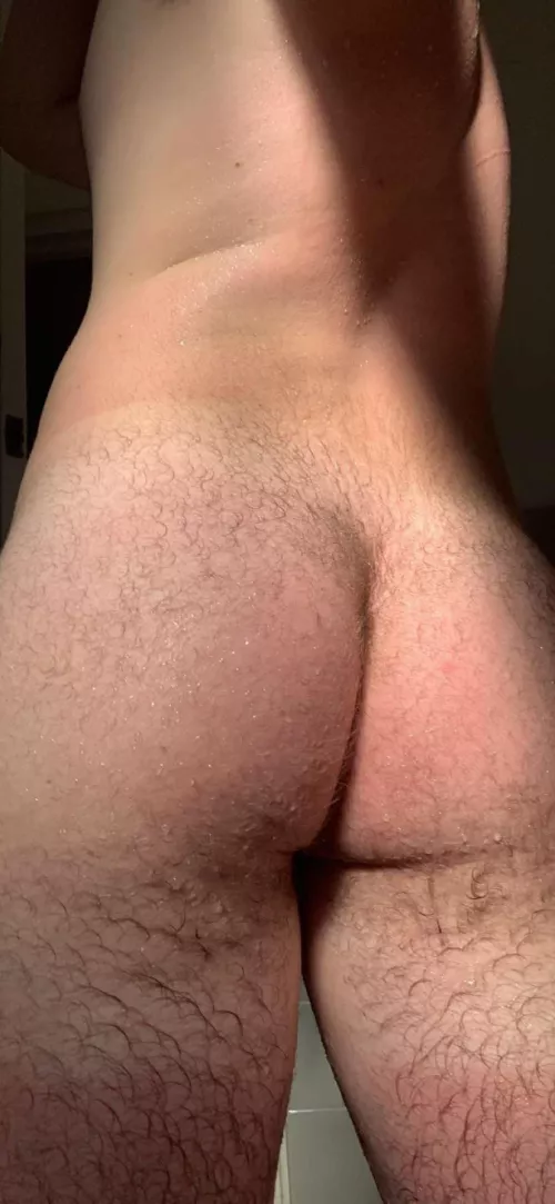 fresh out of the shower