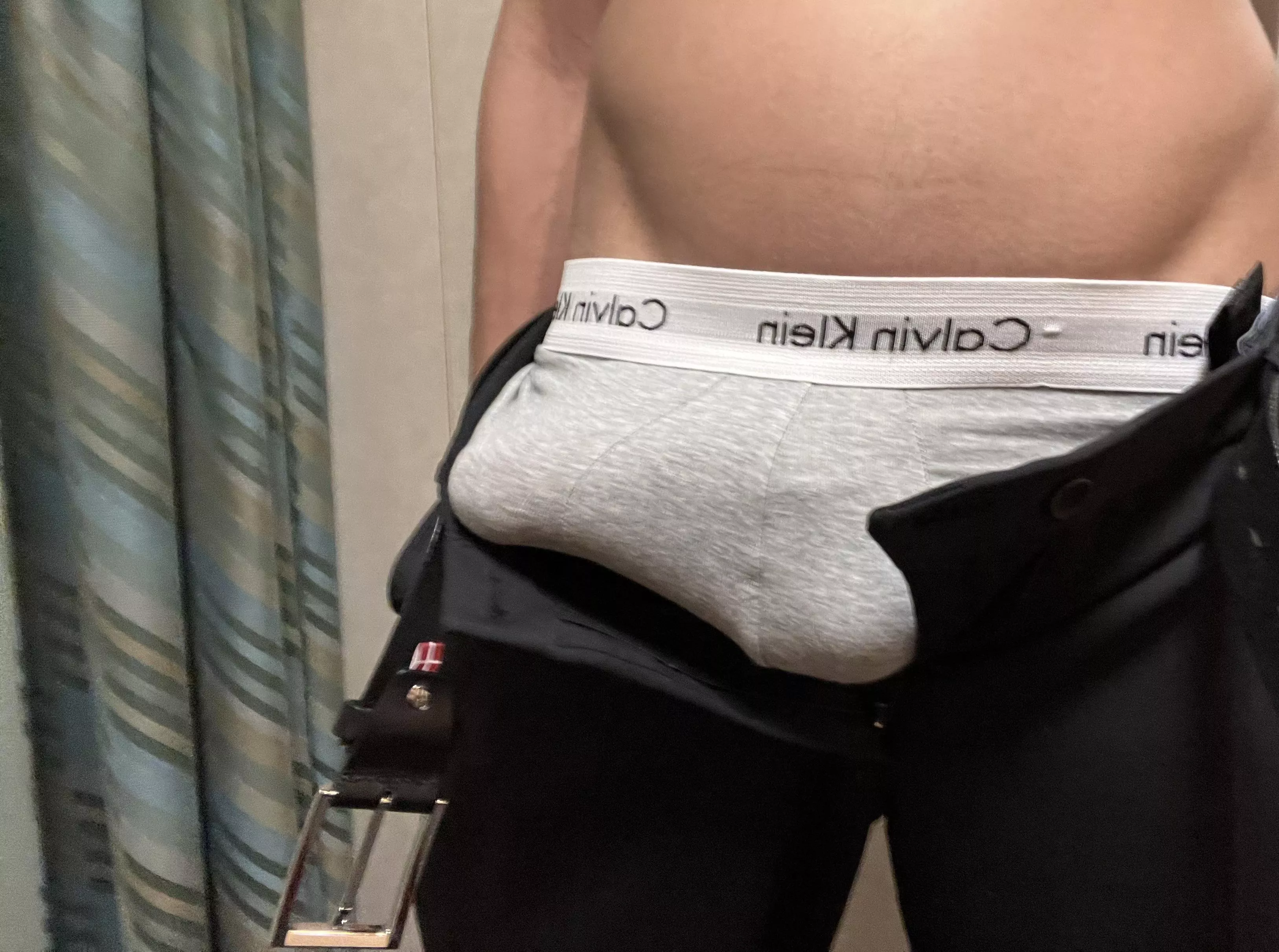 Freshly shaved and ready for work!