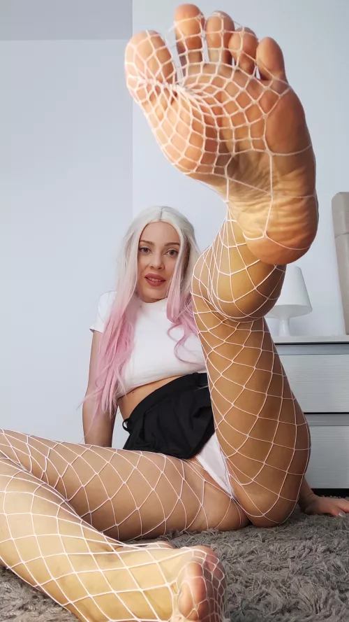 Fuck me in fishnets baby