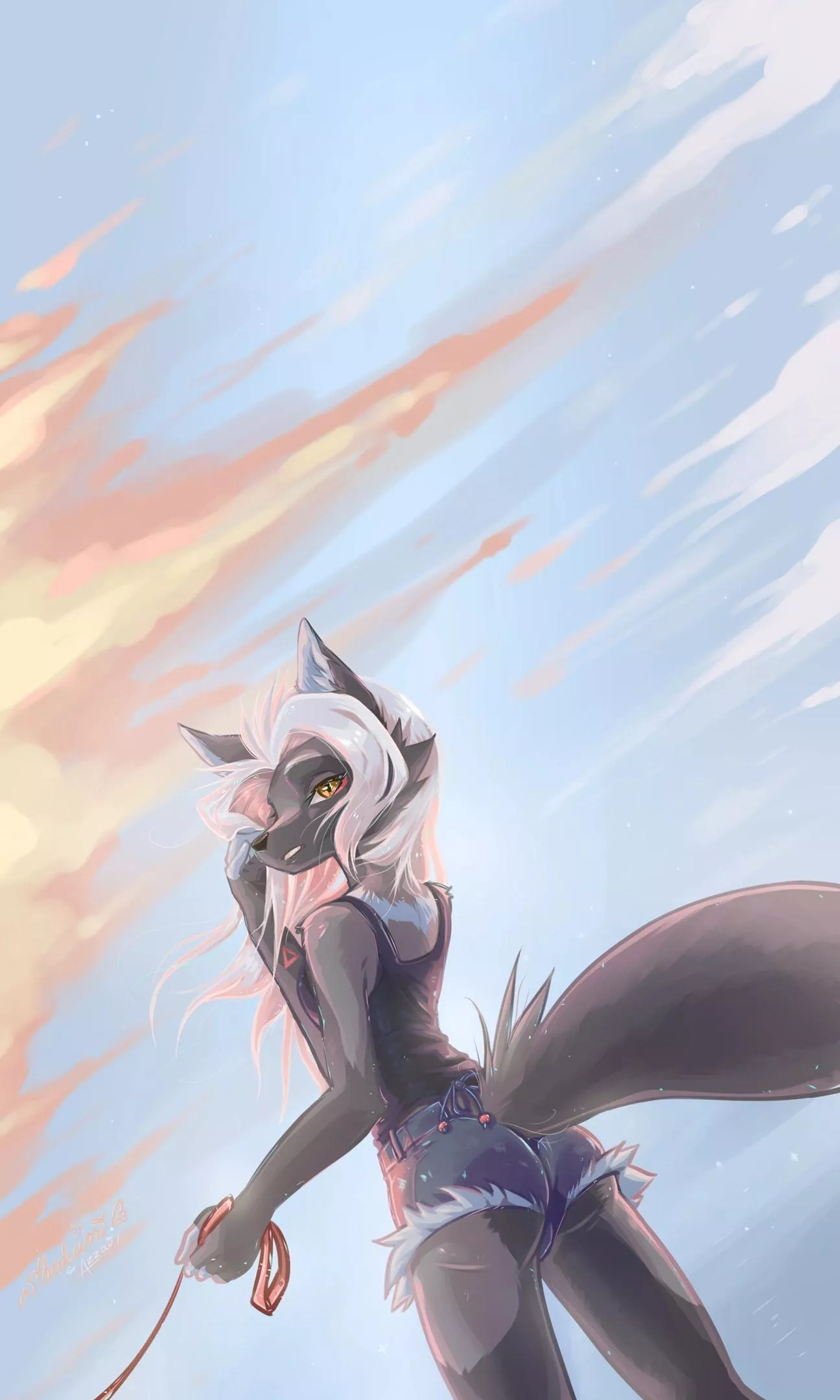 Gift for my friend Azzai ^w^ (art by me)