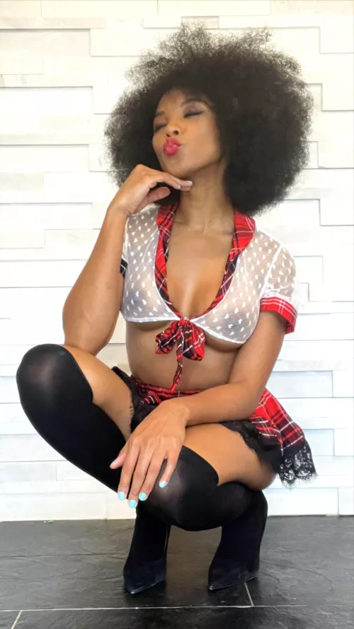 Good girl with the fro :)