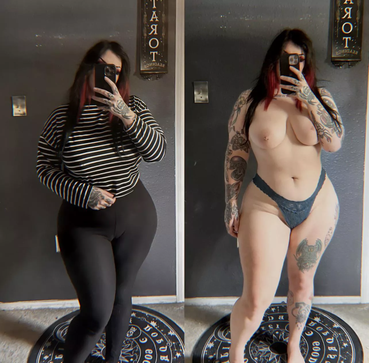 Got all kinds of surprises hidden under my clothes.