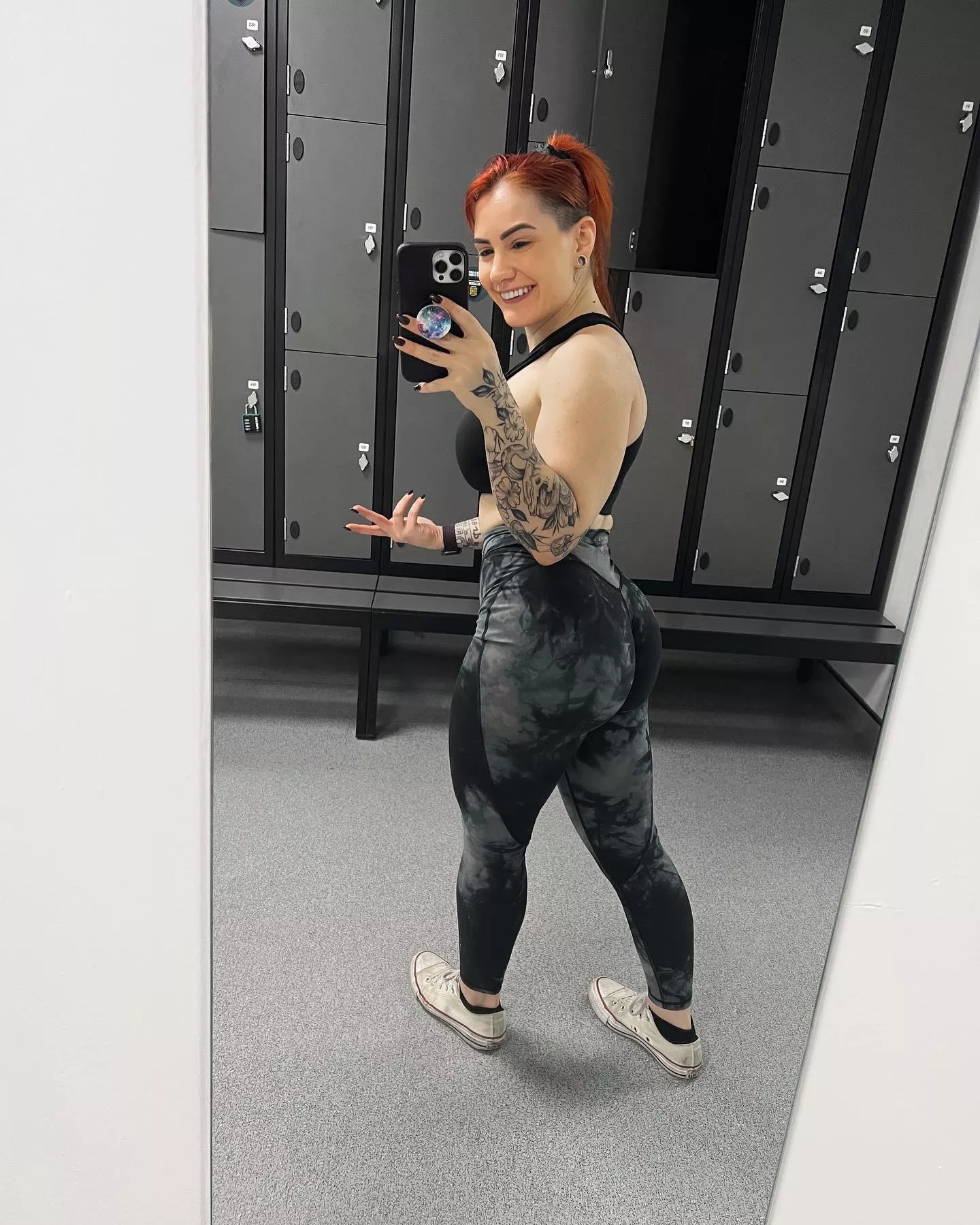 Gym mirror selfies are so cute ☺️