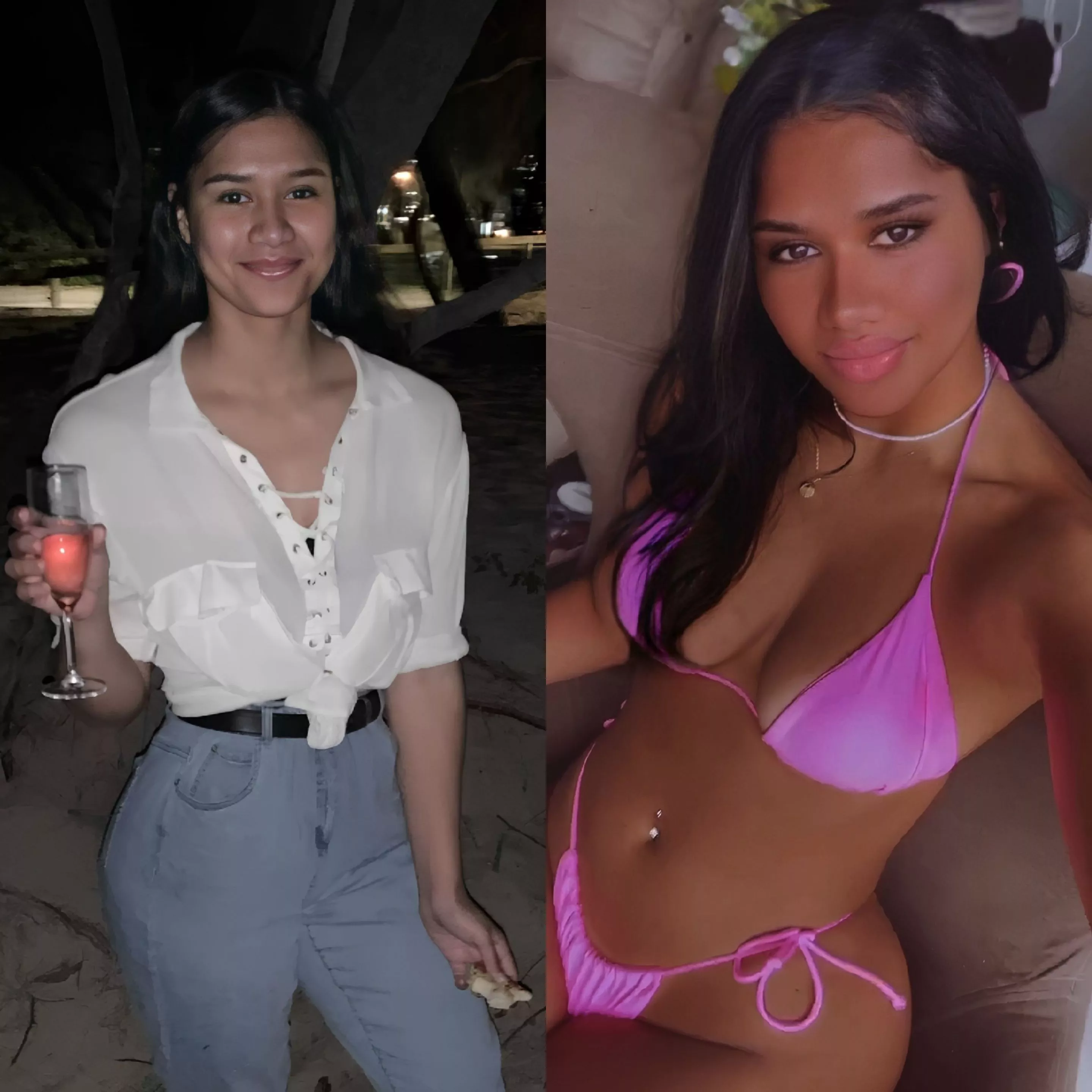 Hawaiian Girl to Bimbo Barbie🥰