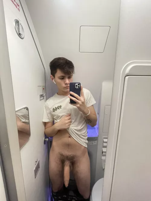 hey bro, wanna join the mile high club? ✈️