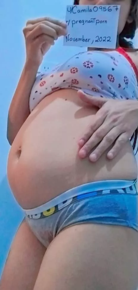 hi daddy 5 months my beautiful pregnancy