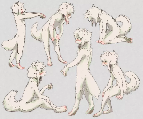 hi reddit! winter is coming <3. oc art!!! sona in his snow coat finally ^_^