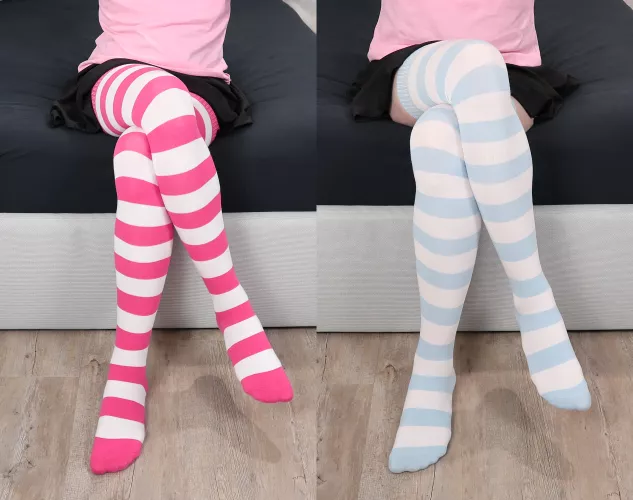 I can't decide which ones I like more. Pink or blue?