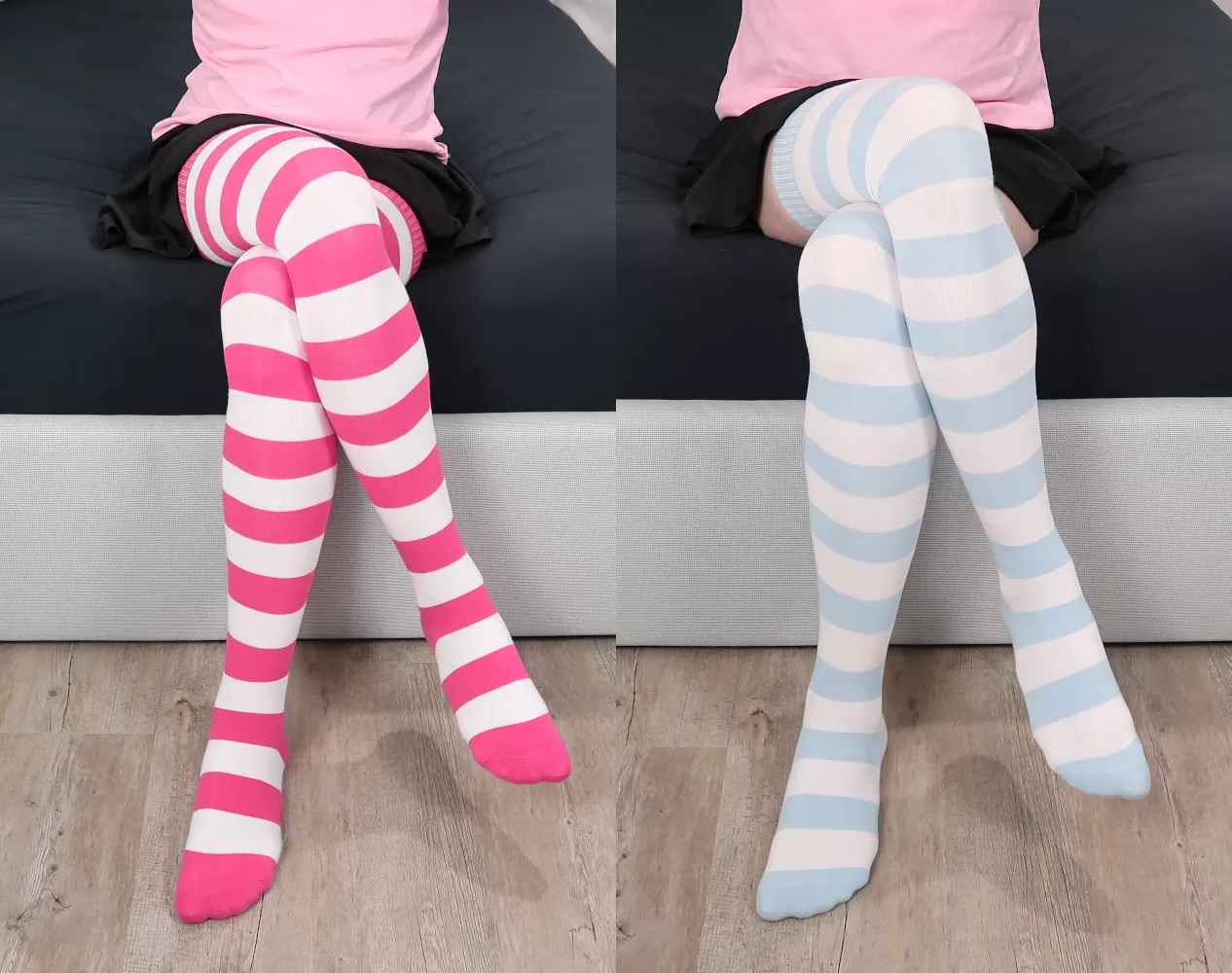 I can't decide which ones I like more. Pink or blue?