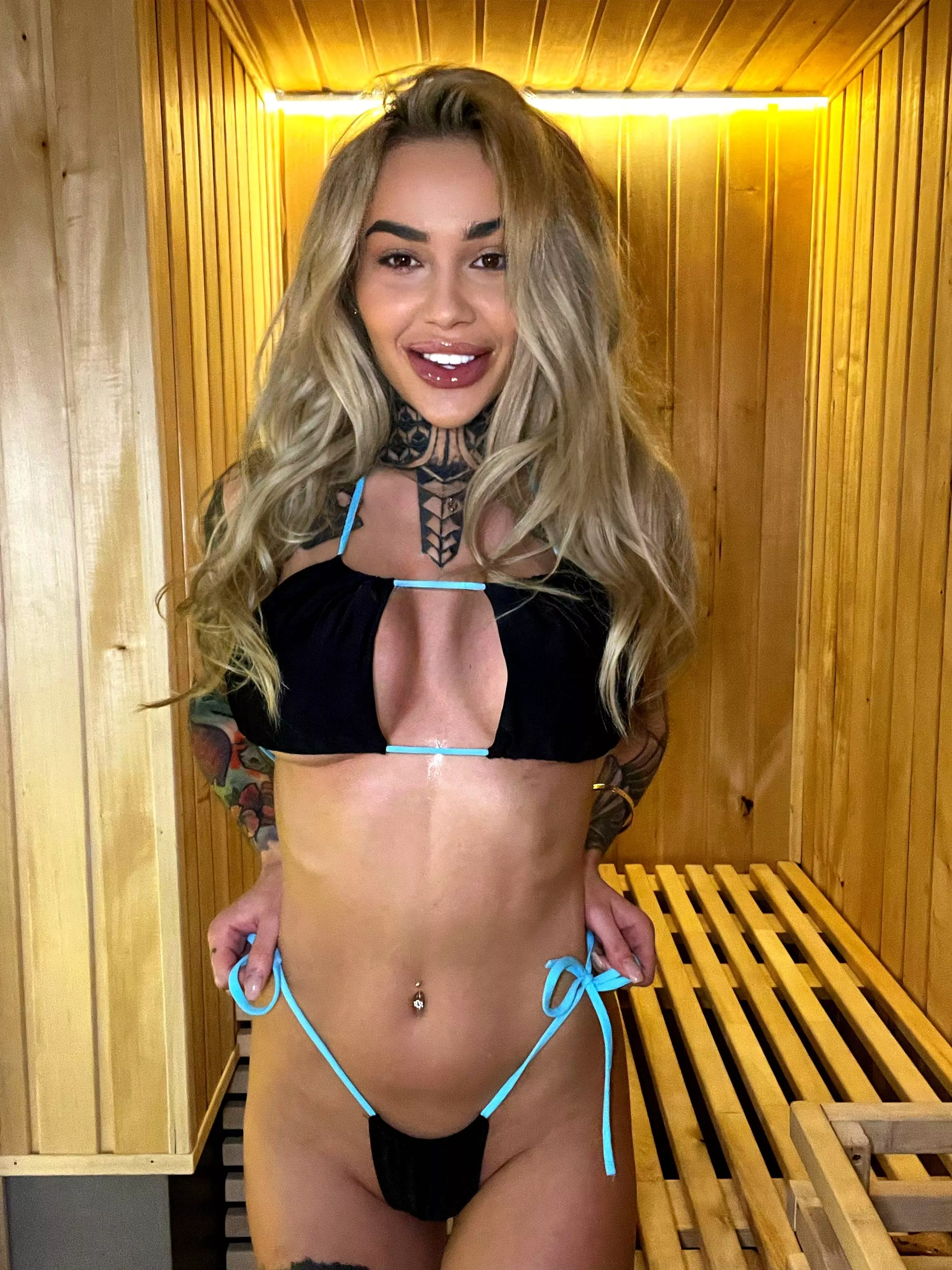 I don't have the perfect body, but I like to surprise people