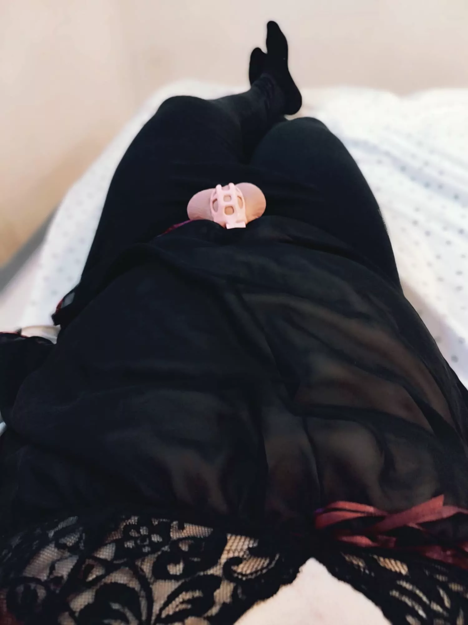 I just woke up and felt extremely submissive and cute. 🎀🔒