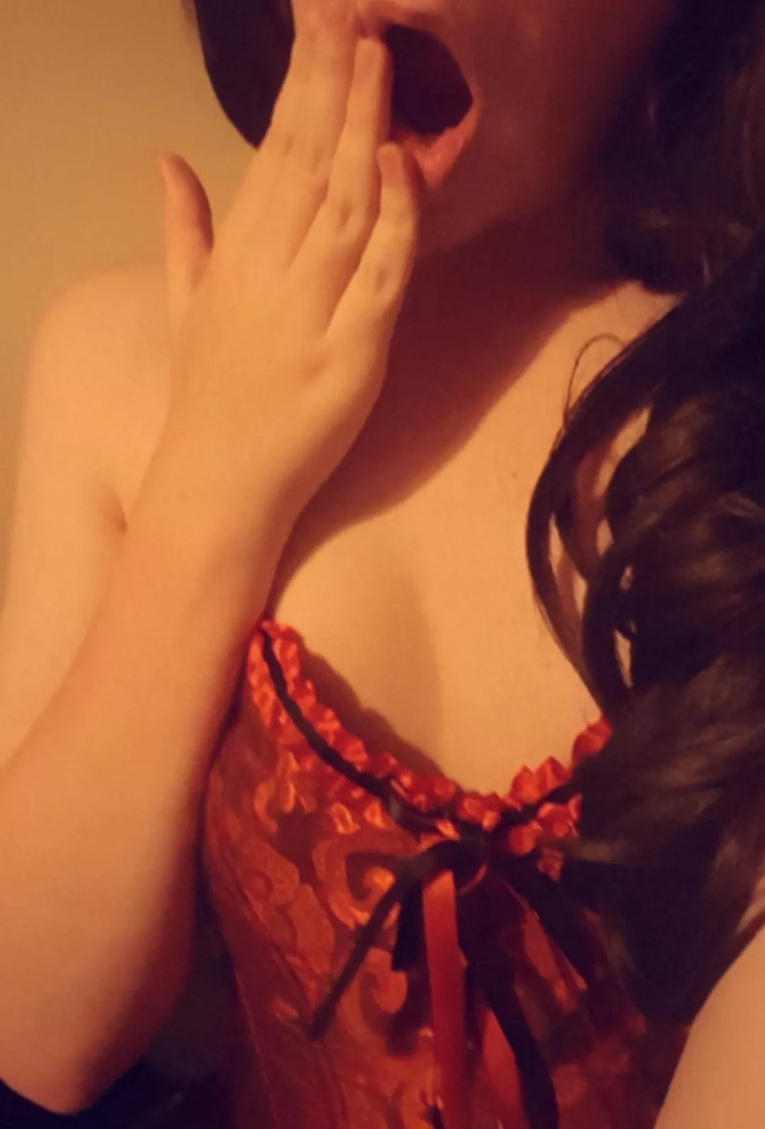 I'm shocked because you aren't on your knees infront of me yet~ ❤