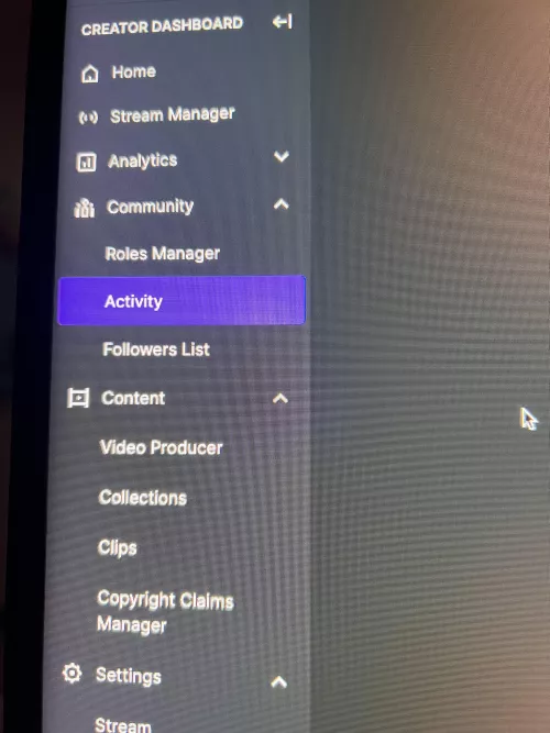 Is my activity feed in creator dashboard set to public or only I can see it?
