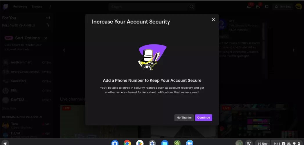 Is Twitch reading my mind?
