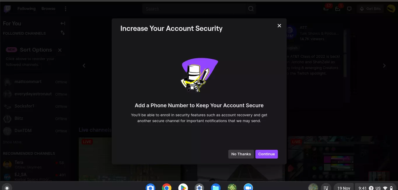 Is Twitch reading my mind?