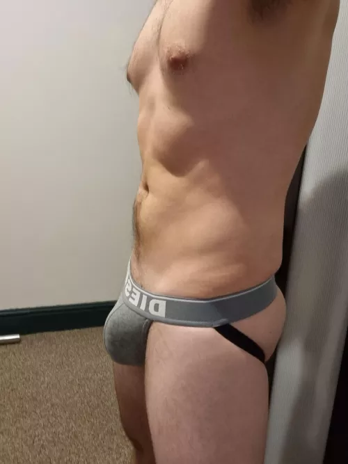 Jockstrap just makes you feel sexy wearing one