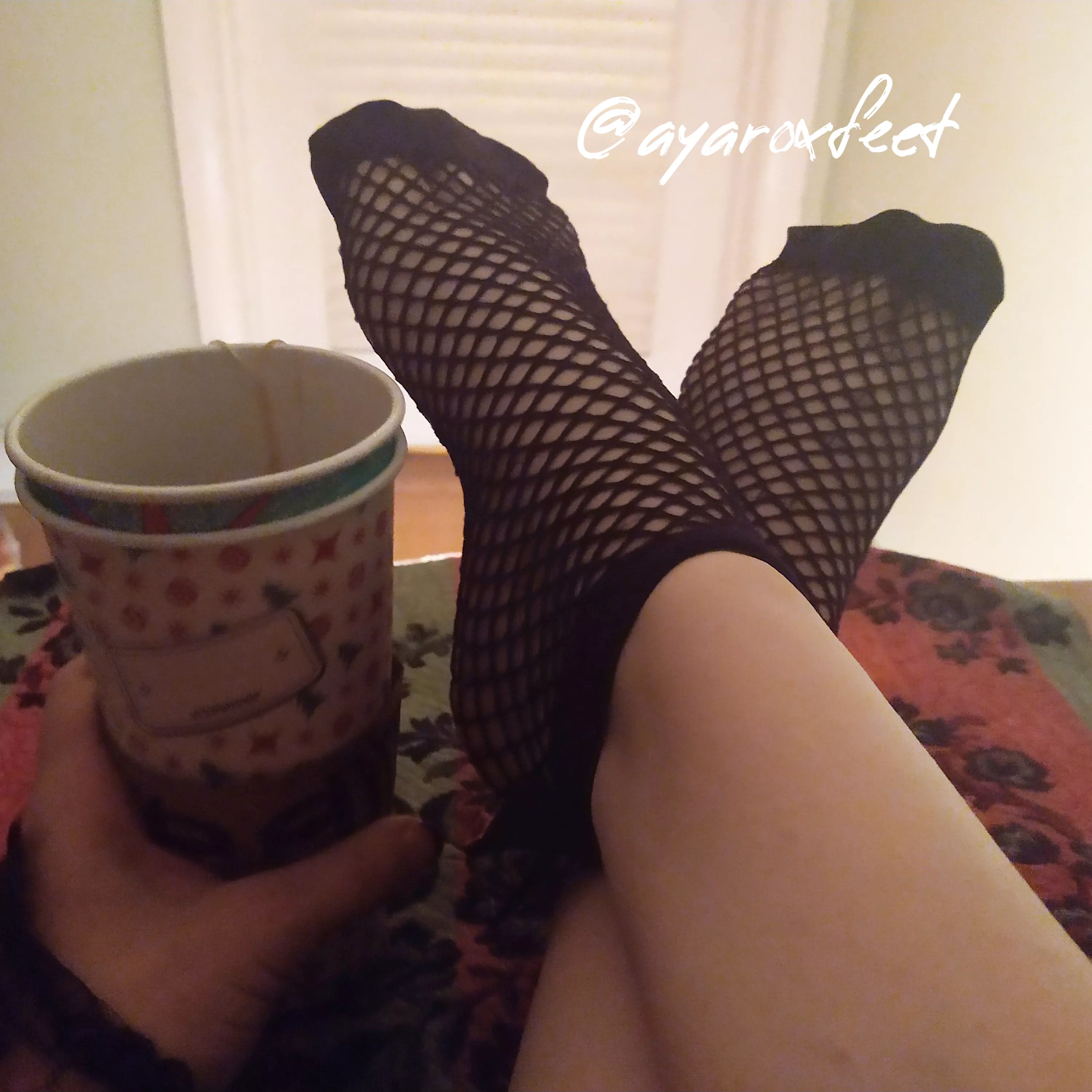 Just having a nice cup of tea (f)