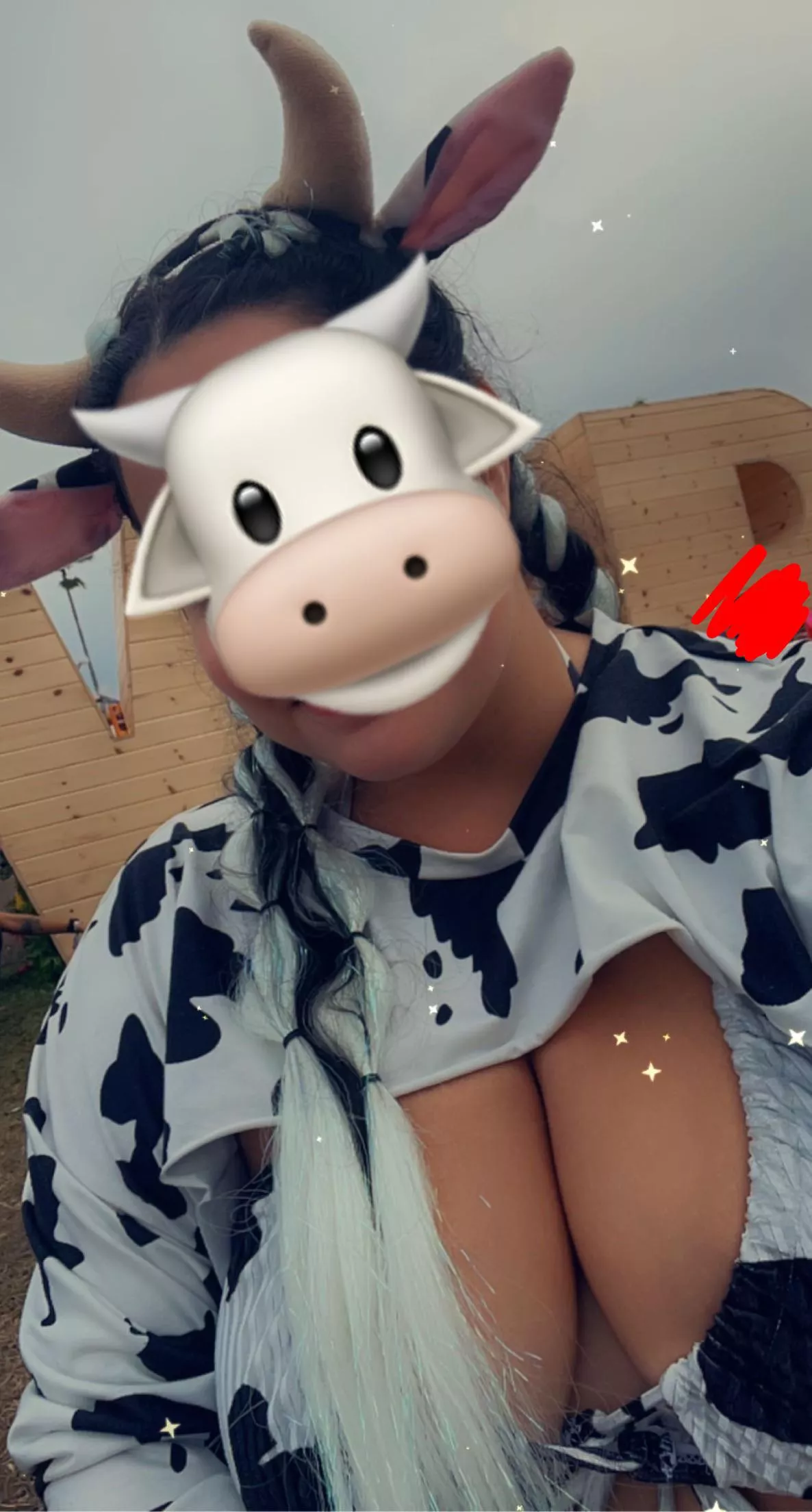 Moo from my festival look