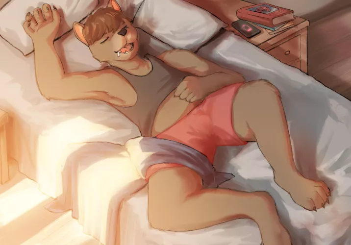 Morning Nap fro Izzy (Stampmats comm: open)