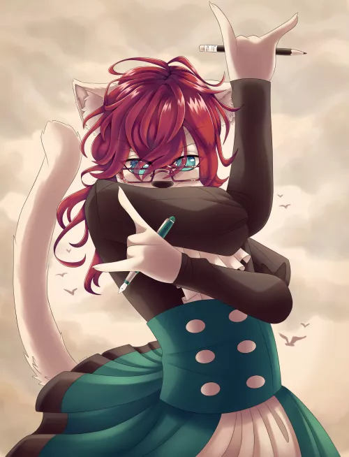 My boy Lian but ✨ SAILOR MOON POSE ✨