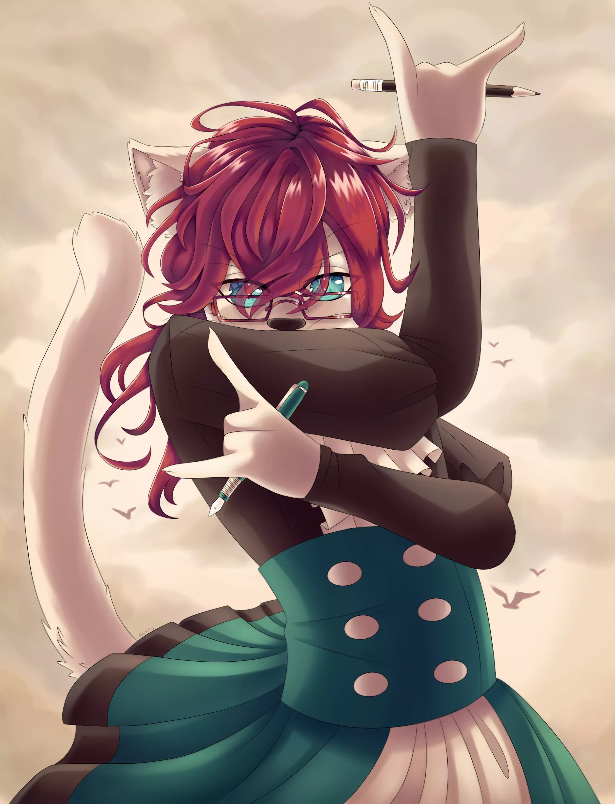 My boy Lian but ✨ SAILOR MOON POSE ✨