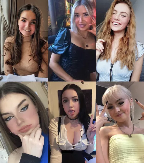 Rank who gets your cock raging?