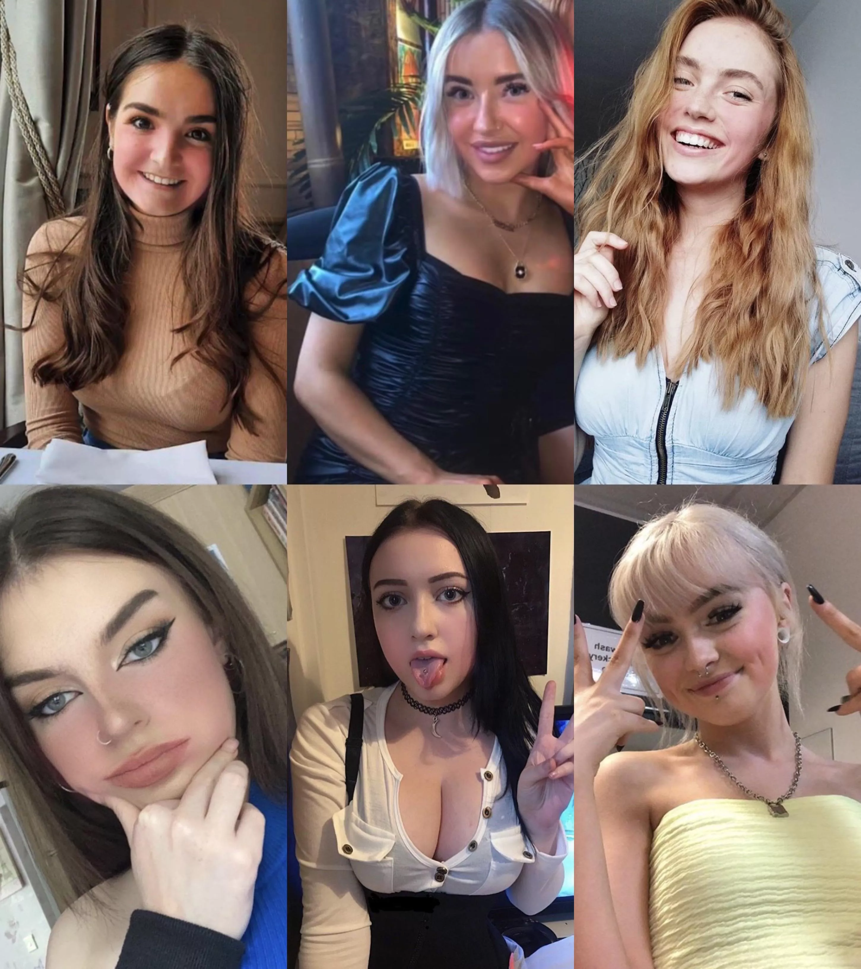 Rank who gets your cock raging?