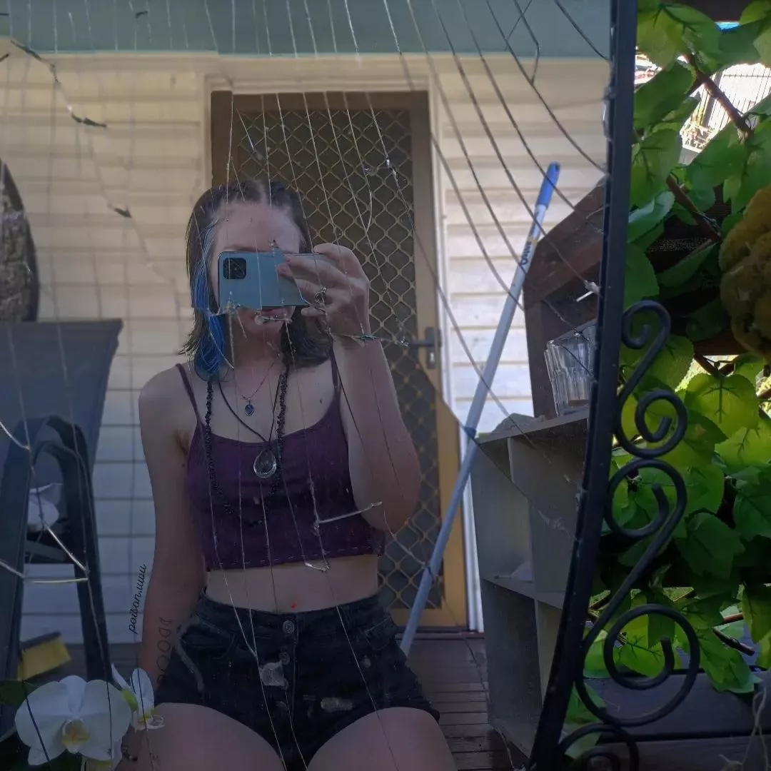 should I post a tease of my 🍒in this top? <3